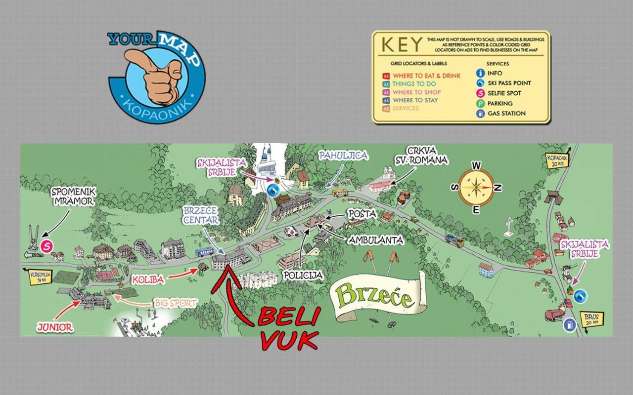 Beli Vuk - Brzece, Kopaonik Apartment Ngoại thất bức ảnh